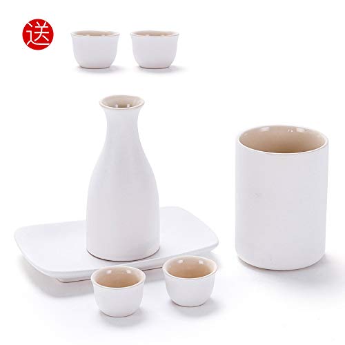 Enfriador De Vino De Cerámica, Olla Caliente, Vino Caliente Casero, Copa De Sake (más de dos tazas) Enfriador de vino blanco Zen Wind