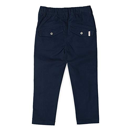 Esprit Kids Woven Pants Pantalones, Azul (Navy Blue 470), 128 para Niños