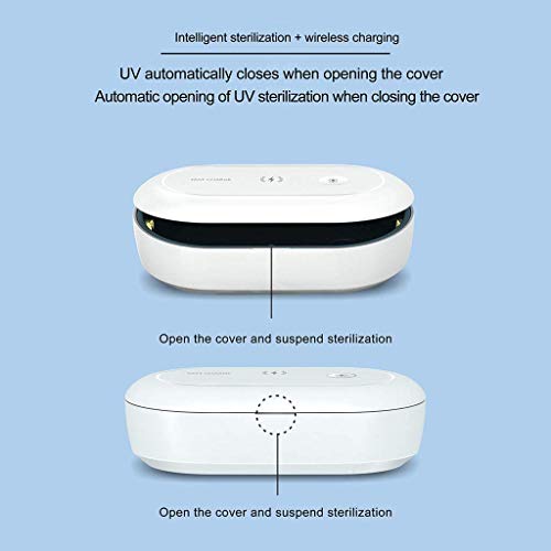Esterilizador UV Teléfono Caja de desinfección Ultravioleta para móvil, joyería y Objetos pequeños Limpieza Desinfección desinfectante