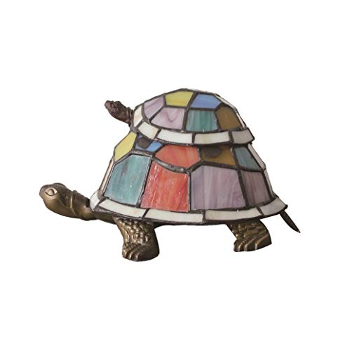 Estilo Europeo Creativo Colorido Madre e hijo Tortuga Tortuga Cornudo Lámpara de mesa Lámpara for niños Luz nocturna Sold only in"Collection Outlets"