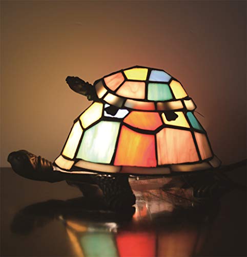 Estilo Europeo Creativo Colorido Madre e hijo Tortuga Tortuga Cornudo Lámpara de mesa Lámpara for niños Luz nocturna Sold only in"Collection Outlets"