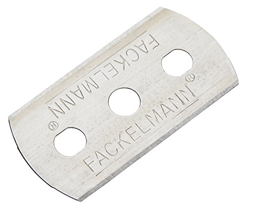 Fackelmann Cuchillas Recambio Rasqueta Acero Inox. Color inox. 4,4x2,2cm. 10 uds.