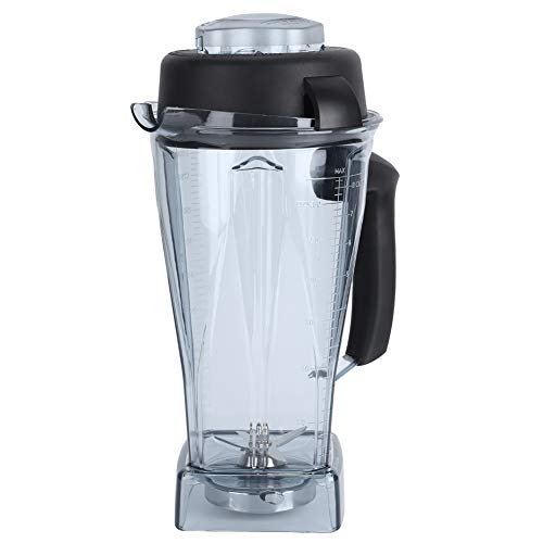 Fdit Recipiente para licuadora de 64 oz, licuadora Inteligente, Recipiente Transparente para licuadora, Tapa, Tapa, Juego de Accesorios de Repuesto para Vitamix, 2000 ml