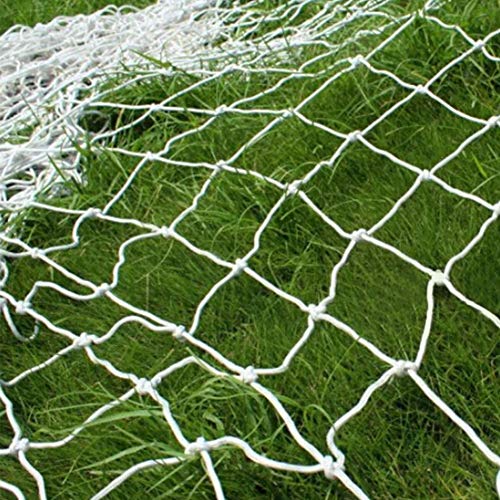 feierna Red para Portería De Fútbol(3.6 X 1.8 M De Profundidad Superior 0.50/Inferior1.20m) Niños Blanca