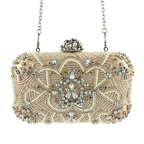 Fiesta de la boda de las señoras del embrague Bolso del embrague del Rhinestone del bolso de la tarde de las mujeres para el bolso de tarde del baile de fin de curso del banquete de boda de la dama de