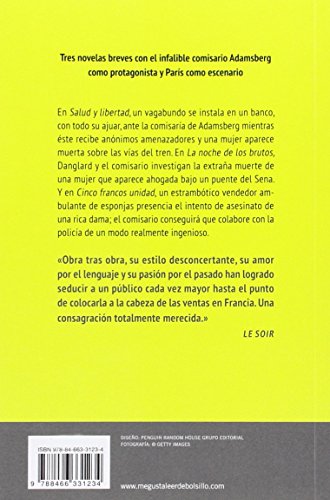 Fluye el Sena: Tres casos del comisario Adamsberg (Best Seller)