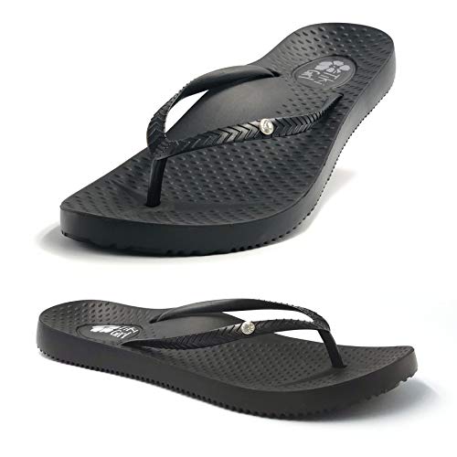 FOOTACTIVE Chanclas Ortopédicas Tiki Girl - BLACK S 37.5/38 EU