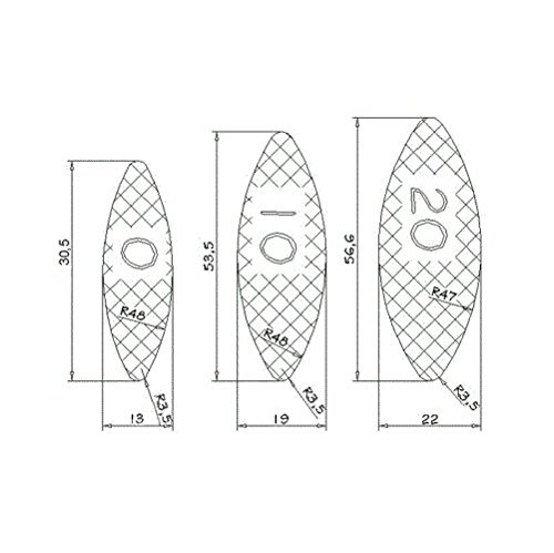 FURNICA Galletas de Madera, Placas de conexión (No. 20-200pzas)