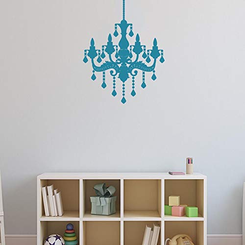 FXBSZ silueta de araña personalizable decoración de vinilo pegatinas de pared pegatinas de decoración del hogar pegatinas de decoración del dormitorio de la sala de estar azul claro 57 cm x 75 cm