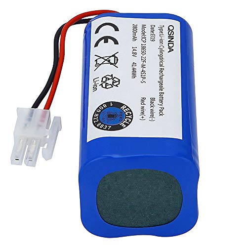 Gaoominy 14.8V 2800Mah Batería de Repuesto para Robot Aspiradora Ilife A4 A4S A6 V7