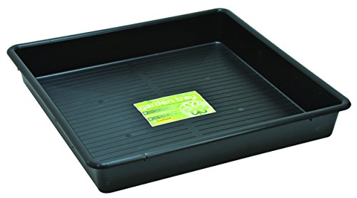 Garland GP172B - Bandeja para Cultivo de 80 cm², Color Negro