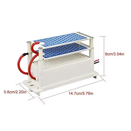 Generador de ozono 10g Purificador de aire para el hogar Ozonizador Limpiador de aire Esterilización Olor(220V)