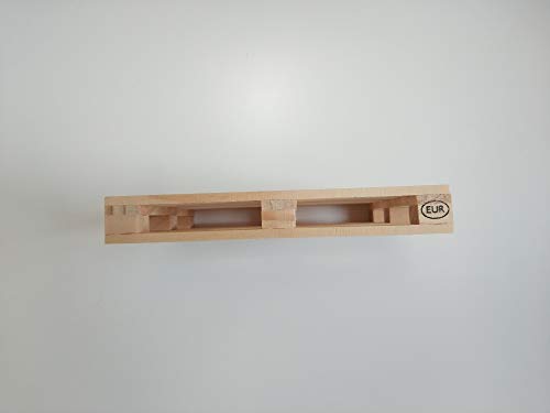 GERILEO Posavasos Europallet - Juego de 6-8-10 Palet en miniaturas de Madera Apto para Bares, hogar y Oficina. (6)