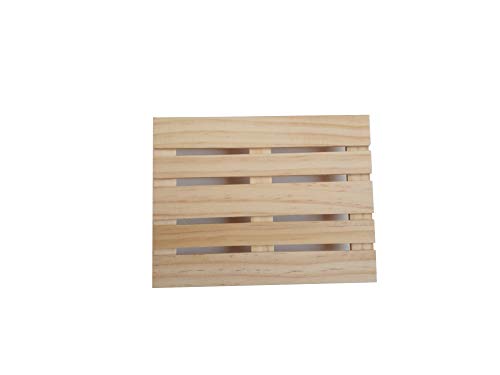 GERILEO Posavasos Europallet - Juego de 6-8-10 Palet en miniaturas de Madera Apto para Bares, hogar y Oficina. (6)