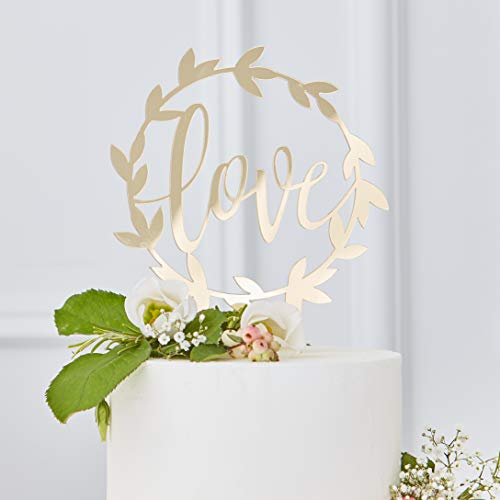 Ginger Ray - Decoración de papel dorado