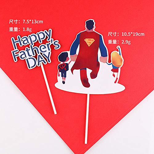 globos Toppers para tartas de cumpleaños de mamá y papá, día de la madre, decoración para tarta del día del padre, bandera superior para decoración de fiesta de cumpleaños, día de la madre