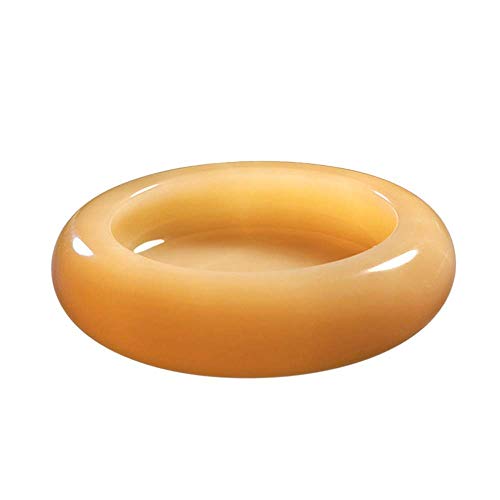 GLP Home Office Cenicero Topaz de Gran Capacidad Multi-función del Cuenco de Fruta Quemador de Incienso for Almacenamiento de Oficina Accesorios cigarro Cenicero (Size : 17 * 4.5cm)