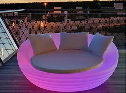 goGarden.es - Cama Chillout Mentera con RGB Batería y Solar
