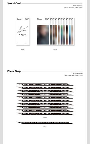 GOLDEN CHILD TAKE A LEAP 4th Mini Album A VER CD+POSTER+Libro de fotos+4 tarjeta+Strap+Sticker+TRACKING CODE K-POP SEALED