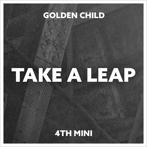 GOLDEN CHILD TAKE A LEAP 4th Mini Album A VER CD+POSTER+Libro de fotos+4 tarjeta+Strap+Sticker+TRACKING CODE K-POP SEALED