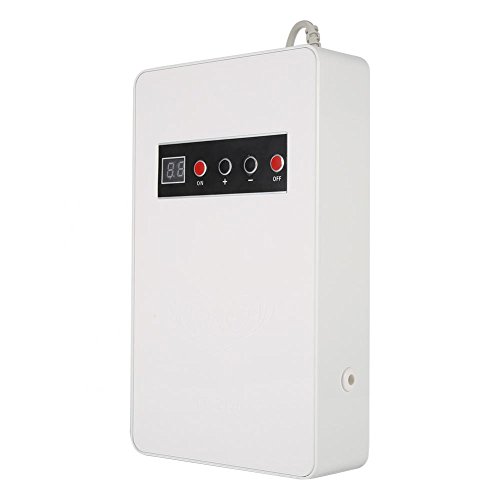 GOTOTOP 220V 50Hz 600mg/h Generador de Ozono Ozonizador Esterilizador de Agua Alimento Vegetal Fruta para Uso en Hogar y Oficina (Blanco)