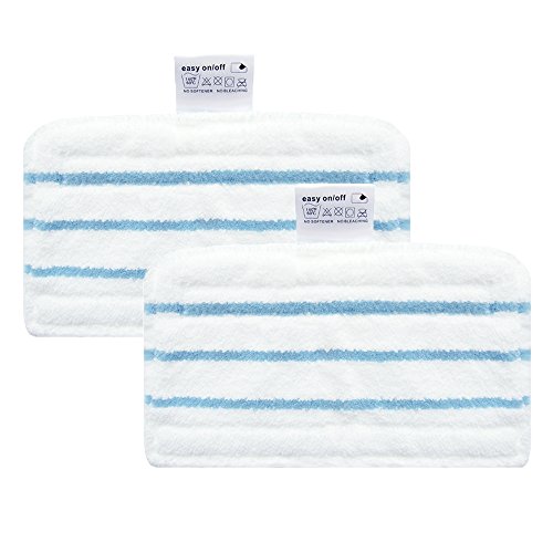 Green Label Empaque de 2 Almohadillas Estándares para Las Mopas a Vapor Black & Decker: FSM1600, FSM1610, FSM1620, FSM1630, FSMH1621, FSM1500. Reemplaza a FSMP20