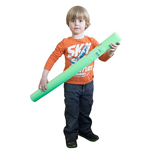 Grevinga® Corta Pasta piscina –  – Tubo flotador – neonfarbig – Espada láser – Aprox. 80 cm