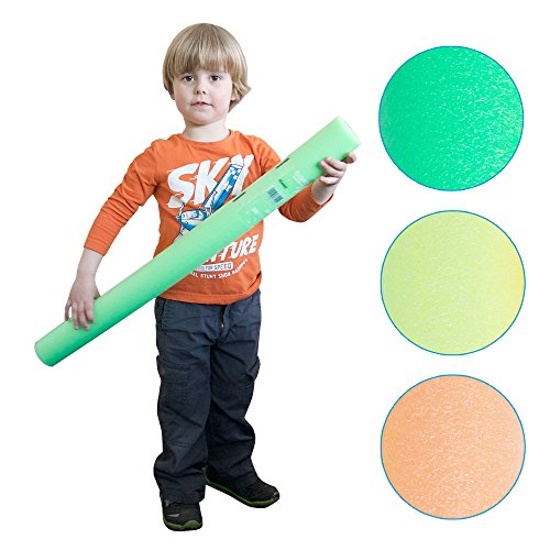 Grevinga® Corta Pasta piscina –  – Tubo flotador – neonfarbig – Espada láser – Aprox. 80 cm