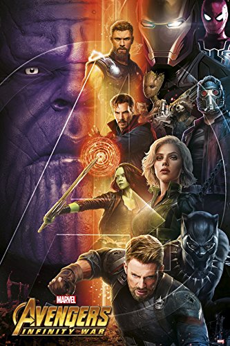 Grupo Erik Editores GPE5242 - Poster Los Vengadores Infinity War Marvel, 61 x 91,5 cm