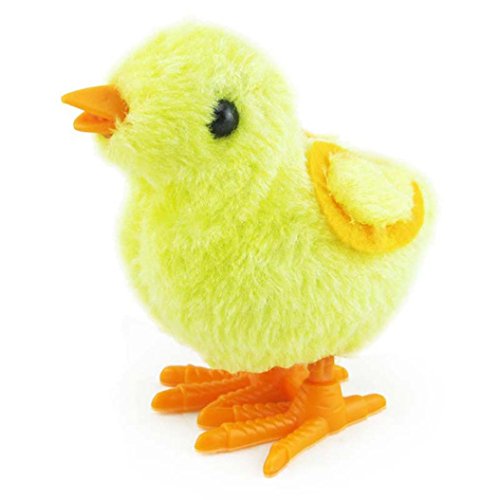 Gusspower Adorable Polluelo Esponjoso Pequeño, Pollo Amarillo para Adorno de Lindo Pollito de Juguete Adecuado para bebés de Alrededor de 1 año de Edad
