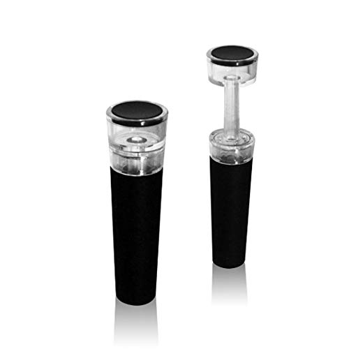 Gwolf Tapón de botella de vino, Tapones de vino de silicona, tapones de vino al vacío, tapones de vino, protector de botella de vino al vacío, tapón de vino tinto para sellador de vino tinto, 4 piezas