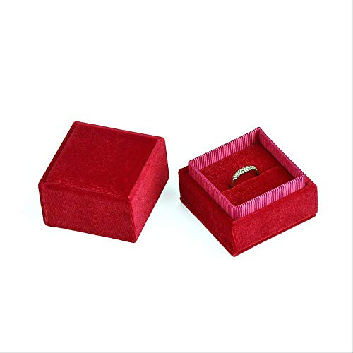 GYC Organizador de Almacenamiento portátil Creativo Estante Colgante Organizador de joyería Caja de ángulo Recto Pana Panadería Caja de joyería Caja de joyería Caja de joyería