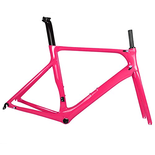 HAILI Cuadro de Bicicleta de Carretera de Carbono Completo OEM Spcycle DI2 y Cuadro de maquinaria de Bicicleta de Carretera de Carbono BB86 50.5/53/56 cm Garantía de 2 años,D