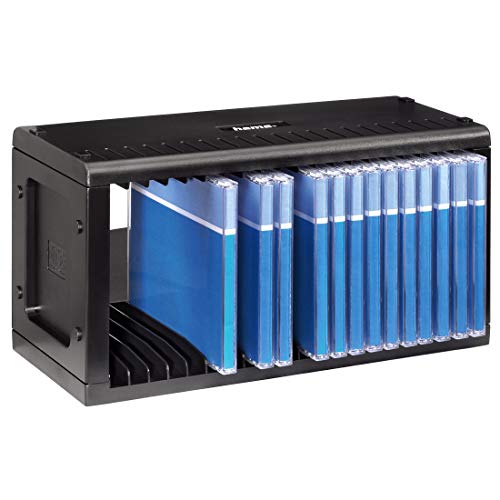 Hama 48010 - Estantería para 20 Discos, Negro