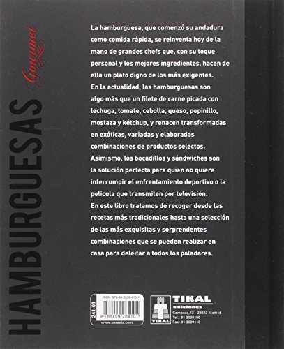 Hamburguesas, bocadillos y sándwiches (Cocina gourmet)