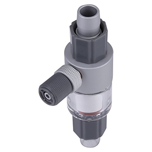Haofy Acuario Co2 Atomizador Difusor 16 mm Manguera Regulador de Aire Difusor Atomizador de Co2(Gris)