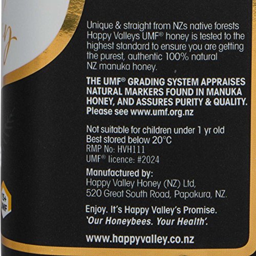 Happy Valley UMF 18+ (MGO 696+), Miel de Manuka - 500g