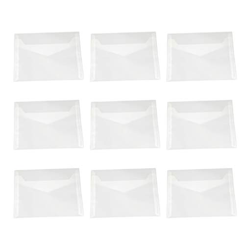 Healifty Sobres de Invitación Sobres de Papel Vitela para Tarjetas de Felicitación Anuncios Fotos Tarjeta de Regalo Translúcida 12.5X17.5Cm 50 Piezas