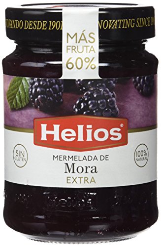 Helios Mermelada Extra Mora - 340 gr - [Pack de 12]