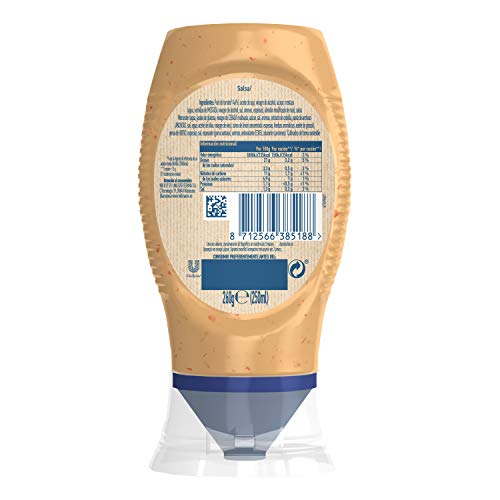 Hellmann's - Salsa Burger Bocabajo, 250 ml