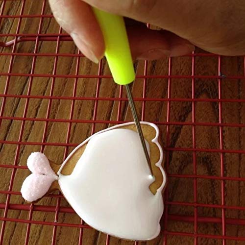 Hemoton 6 piezas de papel para hacer filigranas de papel para decoración de tartas, galletas de azúcar, glaseado, herramienta para marcar patrones (color al azar)