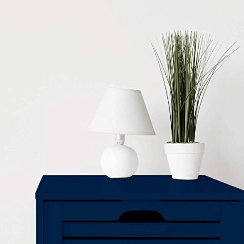 Hemway Pintura de tiza con acabado mate para paredes y muebles, 1 litro, estilo Shabby Chic Vintage Chalky (36 colores disponibles) (1 litro), color azul cielo