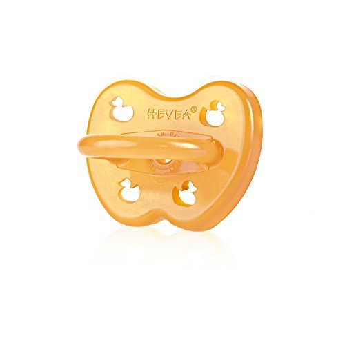 Hevea Duck - Chupete simétrico, 3-36 meses