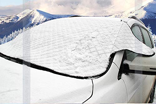 HIUGHJ Parasol de Coche para el Coche Cubiertas de la sombrilla de la Ventana Delantera Sombrilla Anti Cubierta del Coche de la Nieve Parabrisas de la Sombra reflexiva del Sol para SUV y el Coche or