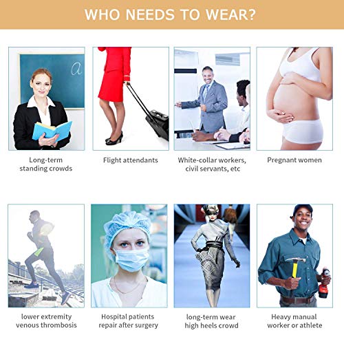 Hombres Mujeres Calcetines de Vestir, Calcetines Largos médicos de enfermería de Maternidad, Medias de Bolos cálidas y Divertidas para la Noche
