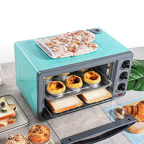Horno eléctrico a vapor, horneado en casa, multifunción, automático, inteligente, mini horno para pizza, control de temperatura preciso a 100 ℃ -250 ℃, 4 modos de calentamiento y horneado, selección