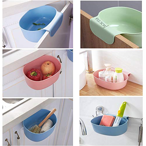 HPiano 2pcs Bandeja para desechos de Cocina, Gabinete de Cocina de para el hogar Armario Puerta Volver Contenedor de Basura Diseño Colgante Basura Contenedor de Basura Caja de Almacenamiento