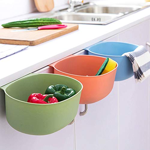 HPiano 2pcs Bandeja para desechos de Cocina, Gabinete de Cocina de para el hogar Armario Puerta Volver Contenedor de Basura Diseño Colgante Basura Contenedor de Basura Caja de Almacenamiento