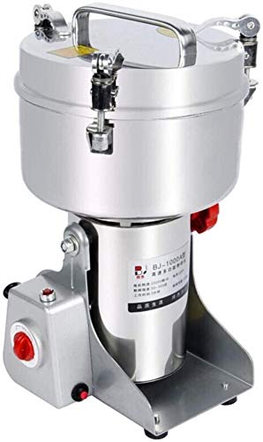 Hyl Molinillo de Grano 2500g eléctrica de Gran Alcance de Molino de Granos de Trigo Amoladora Alta Velocidad sin Gluten Amoladora Molino de harina, 39000rpm Motor de Gran Alcance, for Uso doméstico y