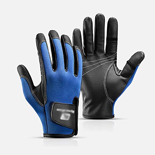 HyXia Guantes Deportivos para Hombres y Mujeres,Pesca al Aire Libre Antideslizante, Antideslizante, Guantes de Pesca de Tres Dedos, Guantes de Pantalla táctil, además de Guantes cálidos de Terciopelo